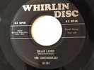 The Continentals - Whirlin Disc 101 - Dear Lord / Fine Fine Frame  *** 1956 ***