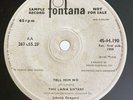 The Lana Sisters – Mister Dee-Jay / Tell Him No - UK 1959 Fontana 7