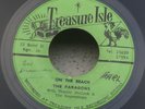 ON THE BEACH - The PARAGONS ( Soulful Rock Steady ) Ja 1st Press TREASURE ISLE