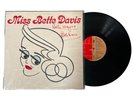 Signed BETTE DAVIS Miss Bette Davis Record Album Autograph Hollywood Icon Actor