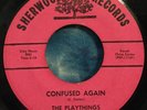 The Playthings 45 Confused Again / I Need You SHERWOOD Garage PSYCH Funk RARE