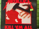 Metallica Kill'em All 1983 Vinyl LP Graphic Sleeve 1st US Press Megaforce VG+