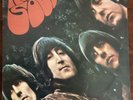 The BEATLES Rubber Soul japanese RED colored vinyl LP Odeon label OP-7450 VG