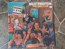 Billy Preston - The Kids & Me Rock, Funk / Soul LP Record Vinyl - (Shrink) VG+