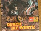 2 x Karl May Hörspiel LP von 1964 UNGESPIELT SEALED    Durch die Wüste