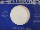 The Ramrods Bright Lit Blue Skies/Mister Wind 45 Garage Rock 1966