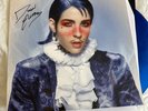 Dorian Electra Signed Flamboyant Vinyl Blue Autographed