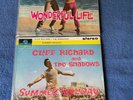 CLIFF RICHARD 2 LPs SUMMER HOLIDAY & WONDERFUL LIFE  STEREO  NEAR MINT LP