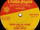 Jimmy Ricks & The Raves - Daddy Rollin' Stone / Bad Man Of Missouri, 7