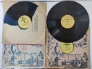 Vintage VINYL (shellac) hard 78RPM gramophone record USSR, Eleventh Set 4 pcs