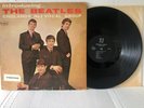 INTRODUCING THE BEATLES 1964 Vee Jay VJ Genuine STEREOPHONIC STICKER VG/VG SR4B
