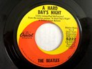 Beatles A HARD DAYS NIGHT 1968 Capitol Subsidiary Scranton BLACK Perimeter EX