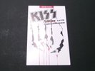 KISS - CREATURES OF THE NIGHT LP -ORIGINAL INSERT FOR THE 1985 NO MAKE UP COVER