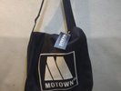 DJ Vinyl Record Bag - MOTOWN - 25LP, Top loading Flap w/ Strap Back Zipper area