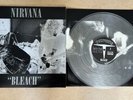 NIRVANA Bleach Clear Vinyl Back To  Vinyl Pressing With Sticker Mint / Unplayed