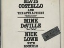 Columbia AS 443 Elivs Costello/ Mink DeVille/ Nick Lowe PROMO LP - Orange Vinyl