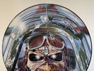 IRON MAIDEN - ACES HIGH / 1984 Picture Disc Album Record / 12 EMI P 5502 Made UK