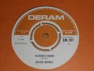 DAVID BOWIE - Rubber Band / The London Boys - 1966 DERAM - Stock Example  - EX+