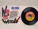 USA For Africa We Are The World / Grace 45 RPM Columbia records US7-04839 1985