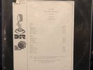 Jethro Tull King Biscuit Flower Hour 11/28/82 2LP W/ Cue Sheet Live Hamburg BRD