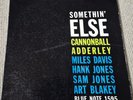 CANNONBALL ADDERLEY - SOMETHIN' ELSE BLUE NOTE LABEL LP MILES DAVIS HANK JONES