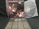IRON MAIDEN LIVE +ONE EMS-41001 VINYL JAPAN LP OBI EX-/EX