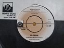 BLONDIE - X Offender/In The Flesh. UK Private Stock 45'. 1976 Punk, New Wave Ex