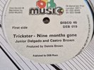 Trickster Nine Months Gone Junior Delgado  And Castro Brown VG+ Con Deb Music...