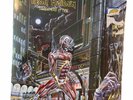 IRON MAIDEN SOMEWHERE IN TIME CANARY YELLOW LP VINYL + 3D PRINT 2