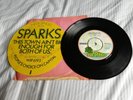 SPARKS UK ISLAND 45 THIS TOWN AIN'T BIG ENOUGH FOR BOTH OF US 1974 EX (SIGNED)