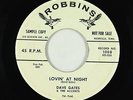 Rockabilly 45 - Dave Gates & the Accents - Lovin' At Night - Robbins