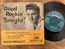 ELVIS PRESLEY - GOOD ROCKIN’ TONIGHT 1957 1st press UK HMV 7EG 8256 VG/VG+ orig