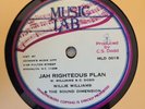 WILLIE WILLIAMS + FREDDIE MCGREGOR Jah Righteous Plan MUSIC LAB Reggae 10