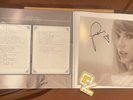Taylor Swift The Tortured Poets Department Vinyl LP Hand Signed With A Heart