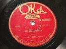 BLUES TEXAS ALEXANDER LONNIE JOHNSON Corn Bread Blues OKEH 8511