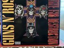 Guns N Roses Appetite For Destruction Vinyl LP Geffen  RE2015 USED NM