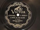 JAZZ CLARENCE WILLIAMS A Pane In The Glass / Too Low VICTOR 38524  E-