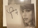 Taylor Swift The Tortured Poets Department Vinyl LP Hand Signed Photo WITH HEART