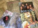 5 X Bon Jovi 12” Vinyl Singles New Jersey Era And Extras