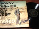 SONNY ROLLINS WAY OUT WEST LP VG+ US STEREO RECORDS 1958 VINYL JAZZ RARE BOP