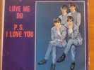 THE BEATLES TOLLIE LOVE ME DO /P. S. I LOVE YOU PICTURE SLEEVE FIRST PRESS VINYL