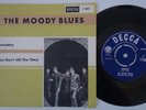 MOODY BLUES Everyday RARE *M-* Sweden 45 psych garage swedish Denny Laine HEAR