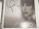 Taylor Swift The Tortured Poets Department Vinyl LP Hand Signed Photo WITH HEART