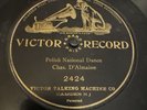 Victor Grand Prize 78 RPM Charles D’Almaine - Polish National Dance 2424 V+