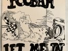 POOBAH – LET ME IN - VINYL LP BLACK 1998 PEPPERMINT PRODUCTIONS INC - VG+ - S