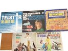 The Ventures 5 LPs: Telstar, Knock Me Out, Super Psychedelics +2 & Bonus Xmas