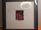 Super Rare Terry Allen Lubbock (on everything) Autograph Album Cover. In Frame.