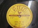 Jerry Lee Lewis - Down The Line 78 RPM SUN RECORDS 288 Rockabilly