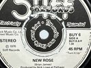 The Damned - New Rose *BUY 6* - 7” 2nd Press, ** generic Stiff Records sleeve