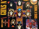 Very rare Guns n Roses Japanese very limited Sticker Sheet from Lies NM